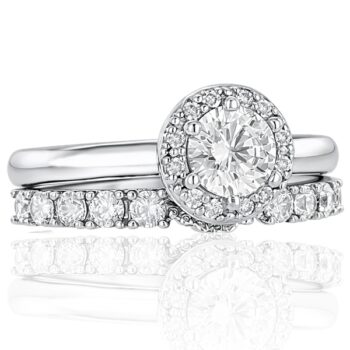 feher-arany-eljegyzesi-gyuru-2 Fehér arany halo gyűrű szett