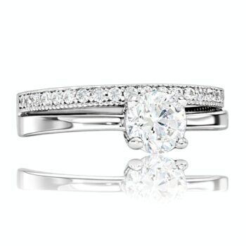 feher-arany-eljegyzesi-gyuru-34 Fehér arany eljegyzési gyűrű sorköves sínnel