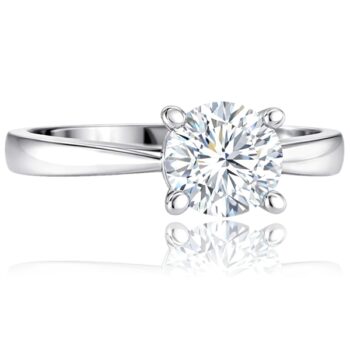 feher-arany-eljegyzesi-gyuru-40 Fehér arany szoliter eljegyzési gyűrű