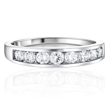 feher-arany-eljegyzesi-gyuru-45 Fehér arany sorköves eljegyzési gyűrű