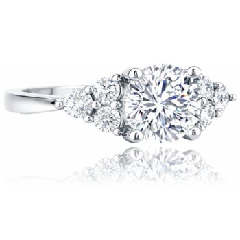 feher-arany-eljegyzesi-gyuru-46 Fehér arany oldalköves eljegyzési gyűrű