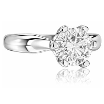 feher-arany-eljegyzesi-gyuru-5 Fehér arany hatkarmos szoliter eljegyzési gyűrű