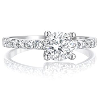 feher-arany-eljegyzesi-gyuru-50 Fehér arany oldalköves eljegyzési gyűrű