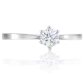 feher-arany-eljegyzesi-gyuru-58 Fehér arany hatkarmos szoliter eljegyzési gyűrű