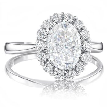 feher-arany-eljegyzesi-gyuru-72 Fehér arany eljegyzési gyűrű ovális kővel