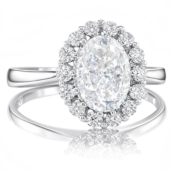 feher-arany-eljegyzesi-gyuru-72 Fehér arany eljegyzési gyűrű ovális kővel