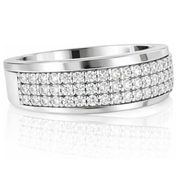 feher-arany-eljegyzesi-gyuru-75 Fehér arany széles köves gyűrű