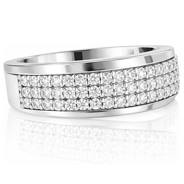 feher-arany-eljegyzesi-gyuru-75 Fehér arany széles köves gyűrű