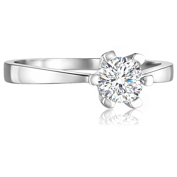 feher-arany-eljegyzesi-gyuru-76 Fehér arany hatkarmos szoliter eljegyzési gyűrű