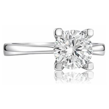 feher-arany-eljegyzesi-gyuru-83 Fehér arany szoliter eljegyzési gyűrű