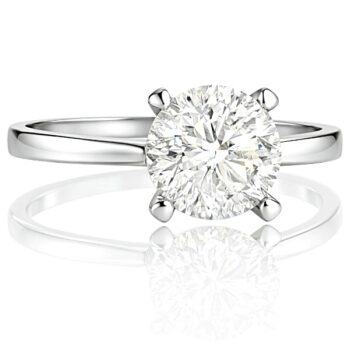 feher-arany-eljegyzesi-gyuru-86 Fehér arany eljegyzési gyűrű nagy kővel