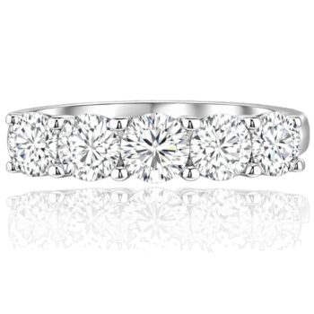 feher-arany-eljegyzesi-gyuru-88 Fehér arany sorköves eljegyzési gyűrű