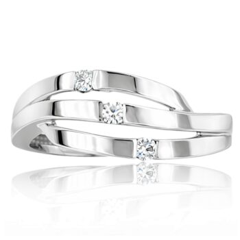 feher-arany-eljegyzesi-gyuru-96 Fehér arany eljegyzési gyűrű ívelt vonalakkal