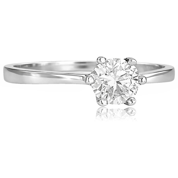 feher-arany-gyemant-gyuru-10 Hatkarmos szoliter fehér arany gyémánt gyűrű