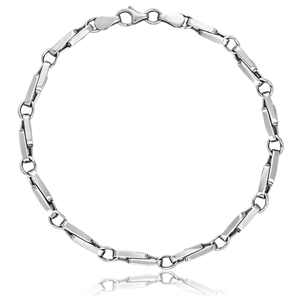 Fehér arany fantázia karkötő