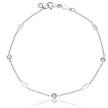 feher-arany-karkoto-8 Fehér arany karkötő apró kövekkel