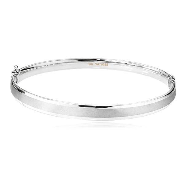 Fehér arany letisztult karreif 