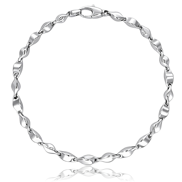 Fehér arany fantázia karkötő