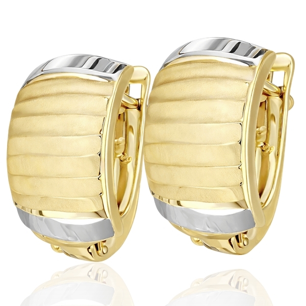 francia-kapcsos-arany-fulbevalo-22 Kétszínű arany fülbevaló