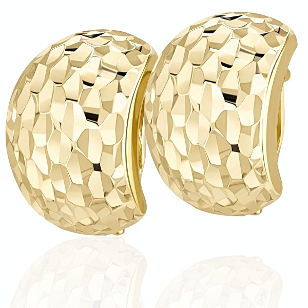 francia-kapcsos-arany-fulbevalo-36 Sárga arany gyémántvésett fülbevaló