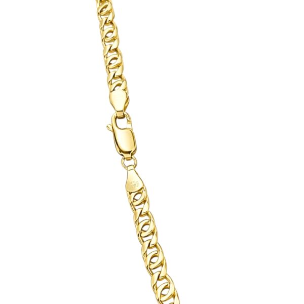 Sárga arany gömb Charles nyaklánc