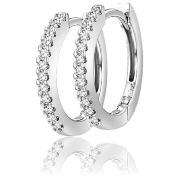 gyemant-fulbevalo-3 Fehér arany gyémánt köves karika fülbevaló