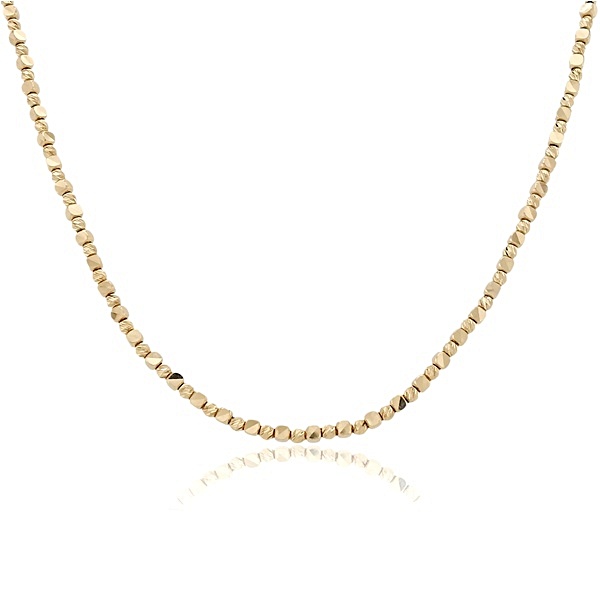 gyemantvesett-arany-nyaklanc Sárga arany gyémántvésett nyaklánc