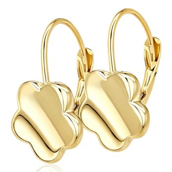 hagyomanyos-zaras-arany-fulbevalo-2 Hagyományos záras arany fülbevaló virág formával