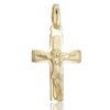 Sárga arany korpuszos kereszt medál