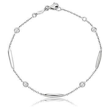 noi-feher-arany-koves-karlanc Fehér arany női karkötő köves betétekkel