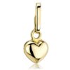 Sárga arany apró szív medál