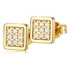 sarga-arany-bedugos-fulbevalo-20 Sárga arany köves négyzet fülbevaló
