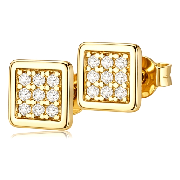 sarga-arany-bedugos-fulbevalo-20 Sárga arany köves négyzet fülbevaló