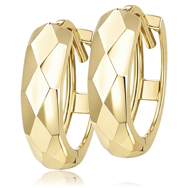 sarga-arany-karika-fulbevalo-5 Sárga arany lapidált karika fülbevaló