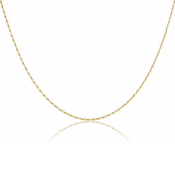 sarga-arany-nyaklanc-1 Vékony sárga arany fantázia nyaklánc