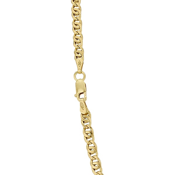 Sárga arany gömb-charles nyaklánc