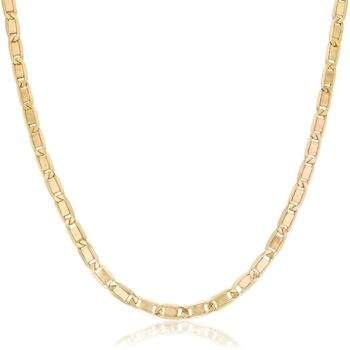 sarga-arany-nyaklanc-3 Sárga arany gilette nyaklánc