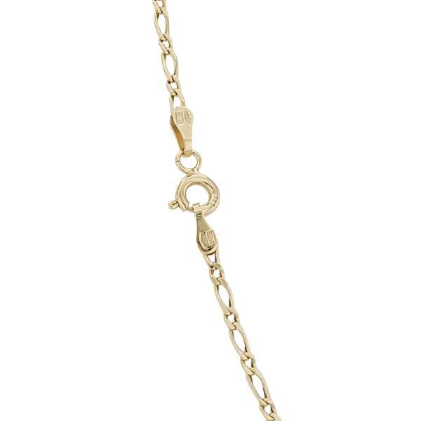 Sárga arany figaro nyaklánc