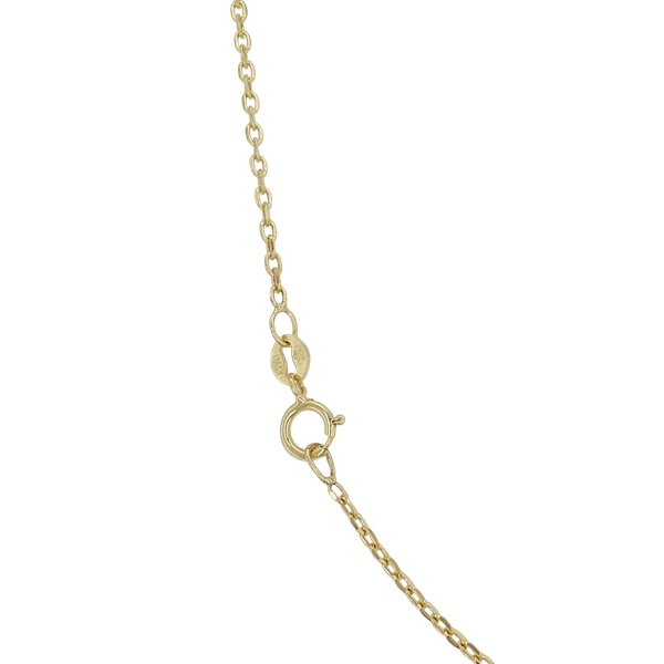 Sárga arany anker nyaklánc