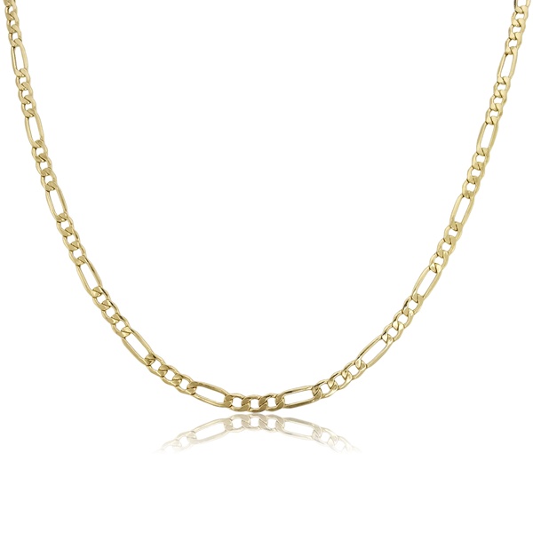 sarga-arany-nyaklanc-7-1 Arany figaro nyaklánc