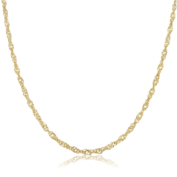 sarga-arany-nyaklanc-7 Arany női szingapuri nyaklánc