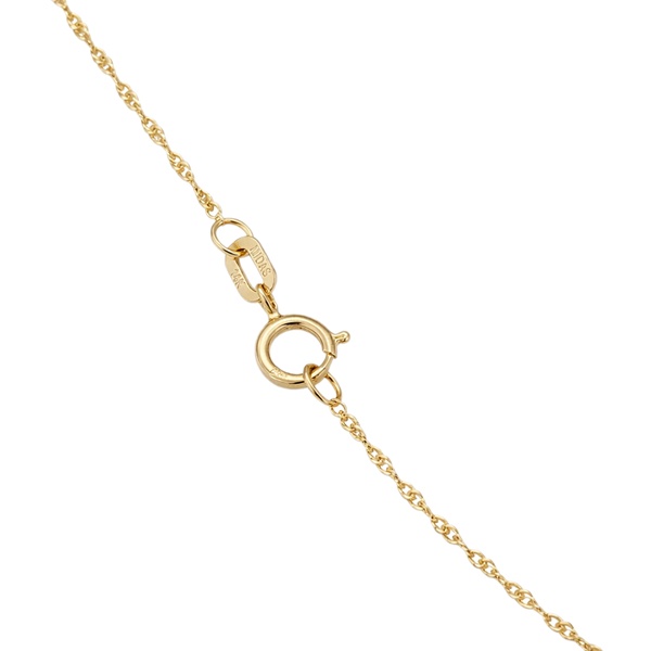 Sárga arany nyaklánc maci medállal