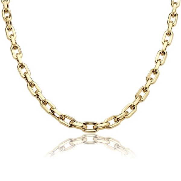 vastag-anker-arany-nyaklanc Vastag férfi sárga arany anker nyaklánc