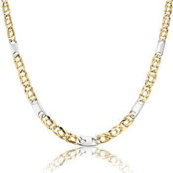 vastag-arany-ferfi-nyaklanc Kétszínű arany nyaklánc