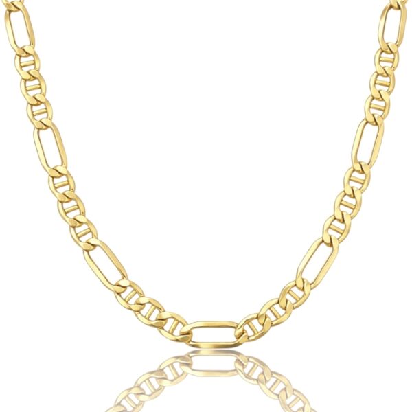 Vastag sárga arany férfi nyaklánc