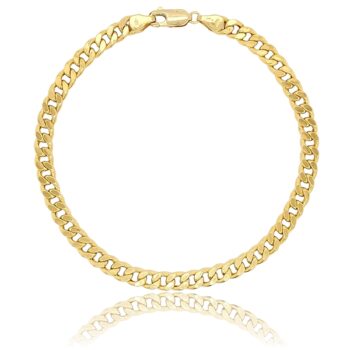 Vastag férfi arany pancer karkötő