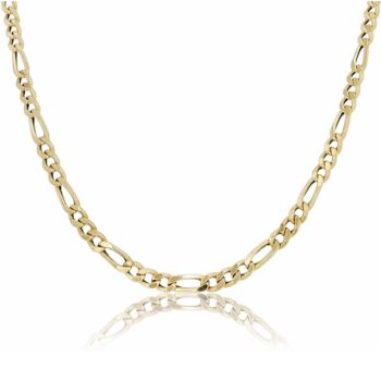 Sárga arany figaro nyaklánc