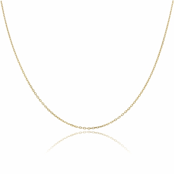vekony-arany-nyaklanc Sárga arany vékony anker nyaklánc