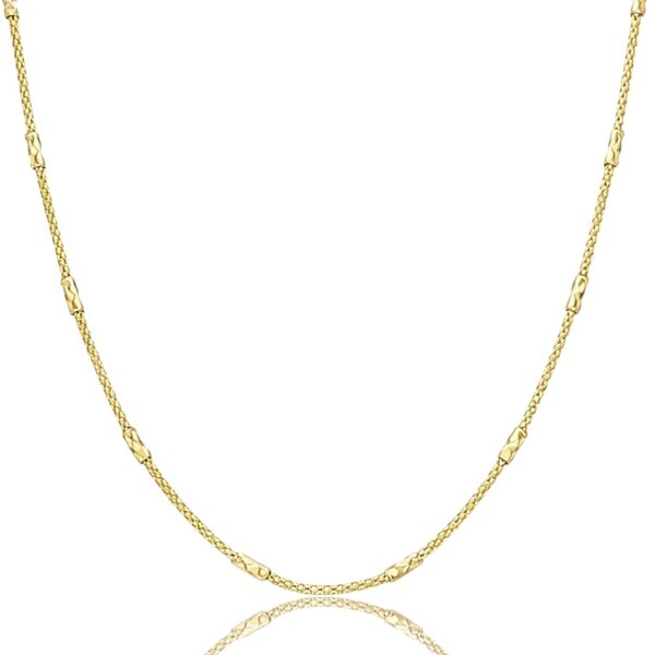 Sárga arany női fantázia nyaklánc