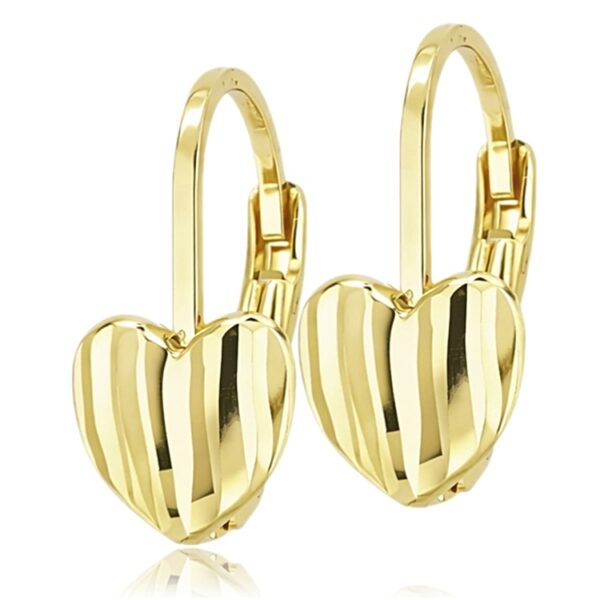 arany-baba-fulbevalo Arany szíves baba fülbevaló